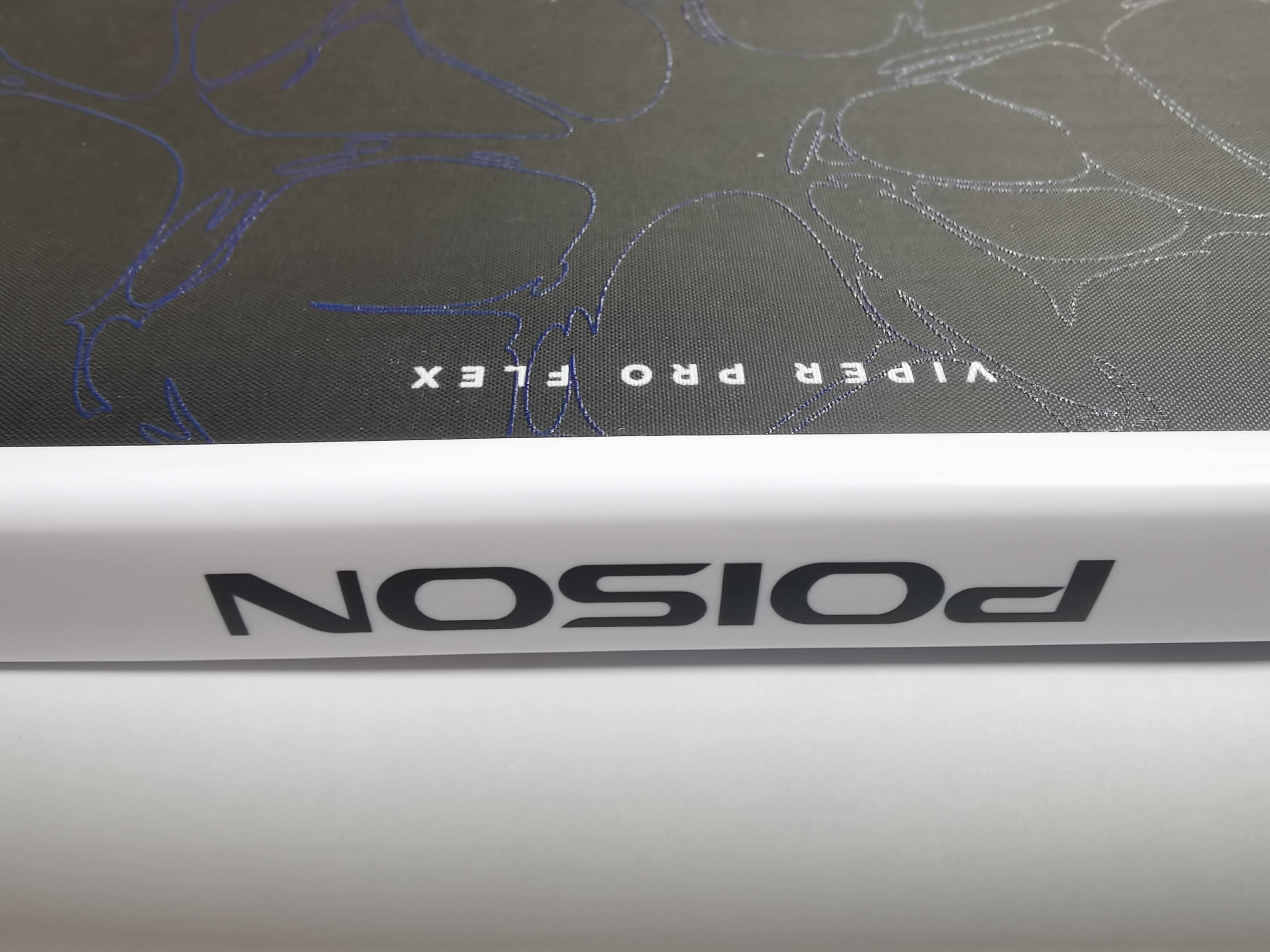 Printed face and logo sample